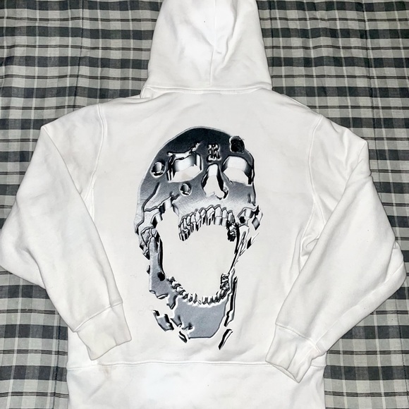 White Revenge Bullet Hoodie - Picture 3 of 5